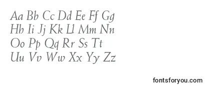 WeissstdItalic Font