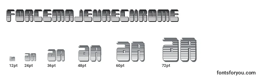 Forcemajeurechrome Font Sizes