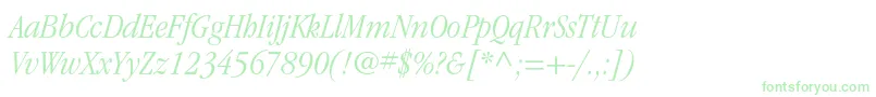 ItcgaramondstdLtcondita Font – Green Fonts