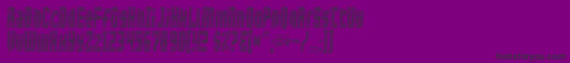 Maxis-fontti – mustat fontit violetilla taustalla