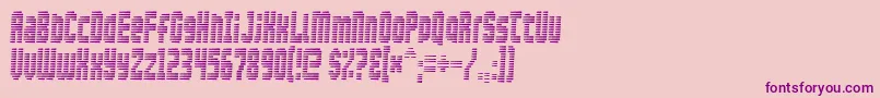 fuente Maxis – Fuentes Moradas Sobre Fondo Rosa