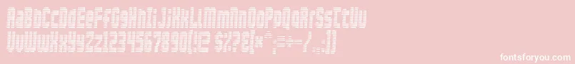 Шрифт Maxis – белые шрифты на розовом фоне