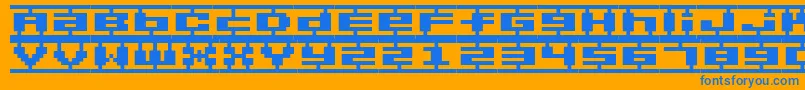 Lisätietoja BmPlamoA9-fontista BmPlamoA9-fontti – siniset fontit oranssilla taustalla