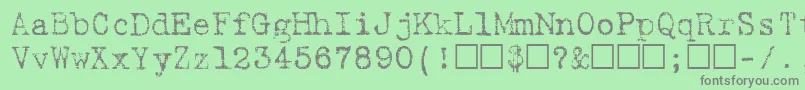 En savoir plus sur la police BatikRegular Police BatikRegular – polices grises sur fond vert
