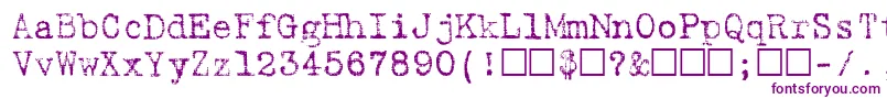 BatikRegular-fontti – violetit fontit