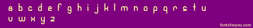More about Robotech Font Robotech Font – Yellow Fonts on Purple Background