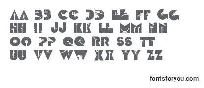 Przegląd czcionki LinotypezootypeLand