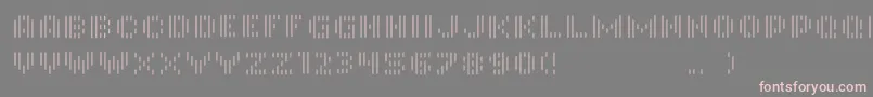 InmonoRegular Font – Pink Fonts on Gray Background