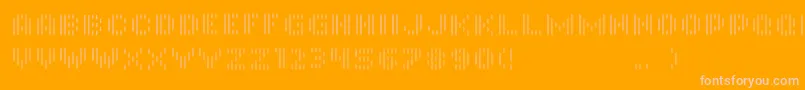 Подробнее о шрифте InmonoRegular Шрифт InmonoRegular – розовые шрифты на оранжевом фоне