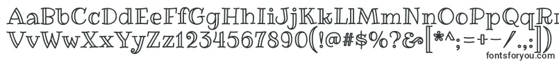 RibeyemarrowRegular Font – Circus Fonts