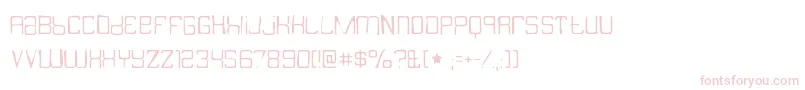 Butterbellygaunt Font – Pink Fonts on White Background