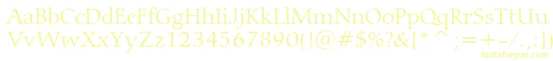 CarminaLightBt Font – Yellow Fonts