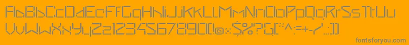 More about StealwerksOpenfine Font StealwerksOpenfine Font – Gray Fonts on Orange Background