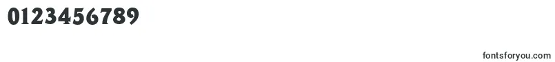 CantoriaMtExtrabold-Schriftart – Schriften für Zahlen und Nummern