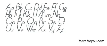 ClarittyItalic Font