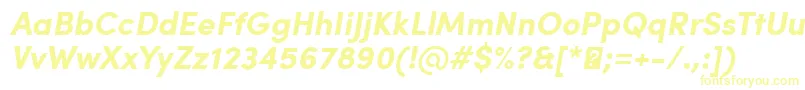 SofiaProBoldItalic Font – Yellow Fonts