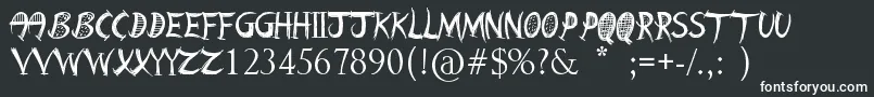 BarnAnimal Font – White Fonts