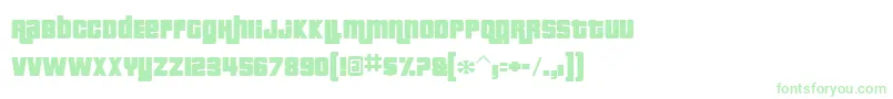 More about PricedownRus Font PricedownRus Font – Green Fonts on White Background