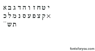 Rod font – yiddish Fonts
