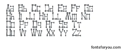 Обзор шрифта KvadroRandom