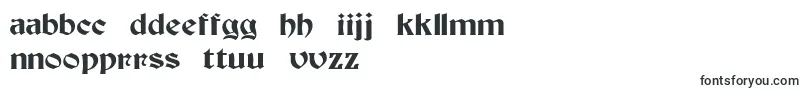 Więcej informacji o czcionce BeckerMedium Czcionka BeckerMedium – esperanto czcionki
