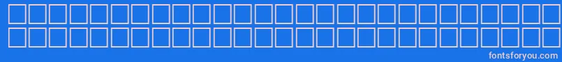 HeshamGornataNormal Font – Pink Fonts on Blue Background