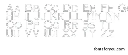 MosaicOutline-fontti