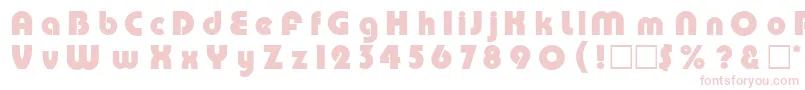 DgPump Font – Pink Fonts on White Background