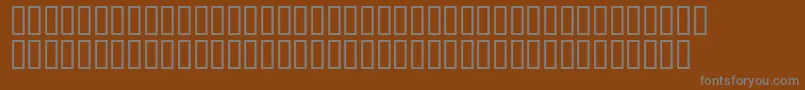 Tonywhitesh Font – Gray Fonts on Brown Background