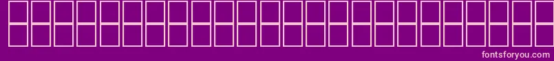 Fonte AlKharashi65 – fontes rosa em um fundo violeta