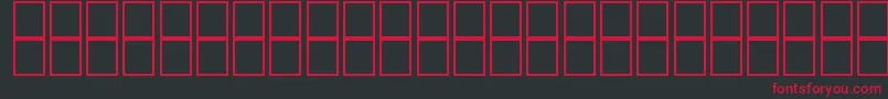 AlKharashi65 Font – Red Fonts on Black Background