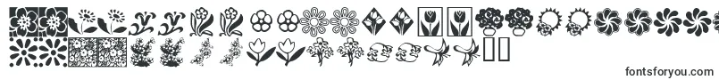 Шрифт KrKatsFlowers2 – филиппинские шрифты
