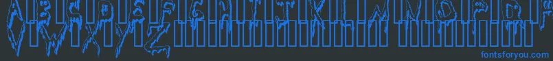 Más sobre la fuente GrossoutShadow fuente GrossoutShadow – Fuentes Azules Sobre Fondo Negro