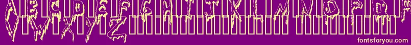 Más sobre la fuente GrossoutShadow fuente GrossoutShadow – Fuentes Amarillas Sobre Fondo Morado