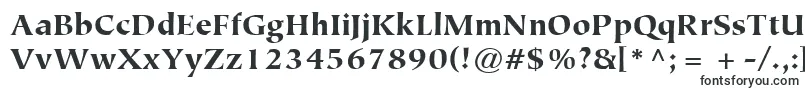 Шрифт ItcTiepoloLtBlack – стандартные шрифты