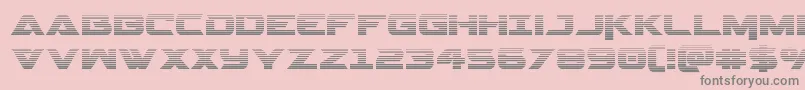 Gemina2grad Font – Gray Fonts on Pink Background