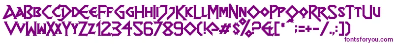 Dragonslapper Font – Purple Fonts