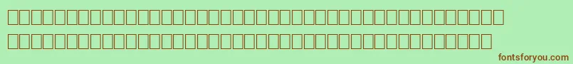More about FsSalem Font FsSalem Font – Brown Fonts on Green Background