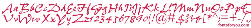 PfefferdbNormal Font – Red Fonts