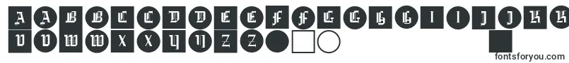 Gotikabuttonsone-fontti – Fontit Windowsille