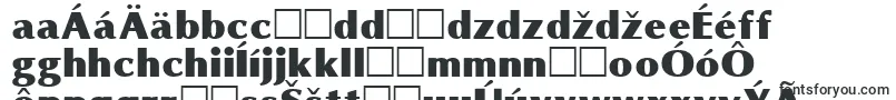 Weitere Informationen zur OmniBlackRegular-Schriftart OmniBlackRegular-Schriftart – slowakische Schriften