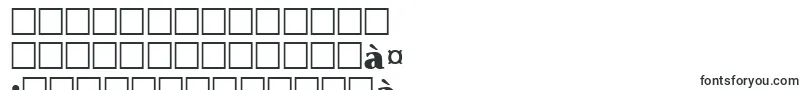 OmniBlackRegular-Schriftart – nepalesische Schriften