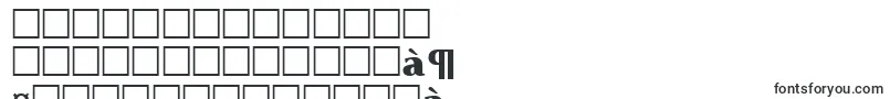 OmniBlackRegular-Schriftart – singhalesische Schriften