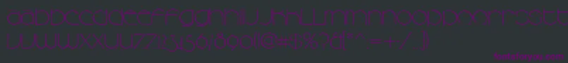Camelliad Font – Purple Fonts on Black Background
