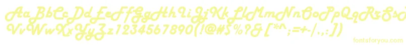 HarlowSolidItalicРљСѓСЂСЃРёРІ Font – Yellow Fonts