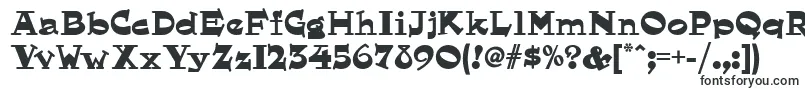 Hornswogglednf-fontti – Alkavat H:lla olevat fontit