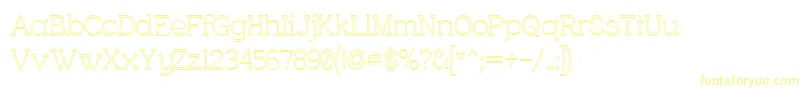 CharringtonOuter Font – Yellow Fonts
