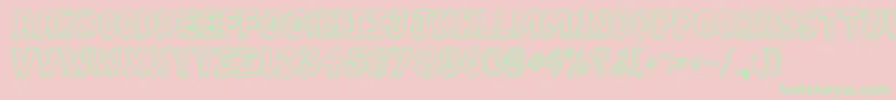 More about JabjaiLight Font JabjaiLight Font – Green Fonts on Pink Background