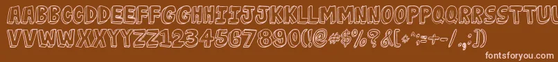 More about JabjaiLight Font JabjaiLight Font – Pink Fonts on Brown Background