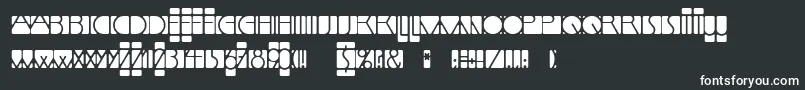 Шрифт LinotypemindlineInside – белые шрифты